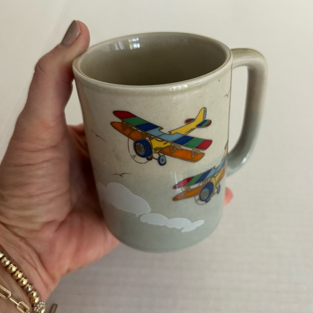 Otagiri Mug Coffee Tea cup airplanes